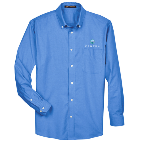 Men's Long-Sleeve Oxford with Stain-Release